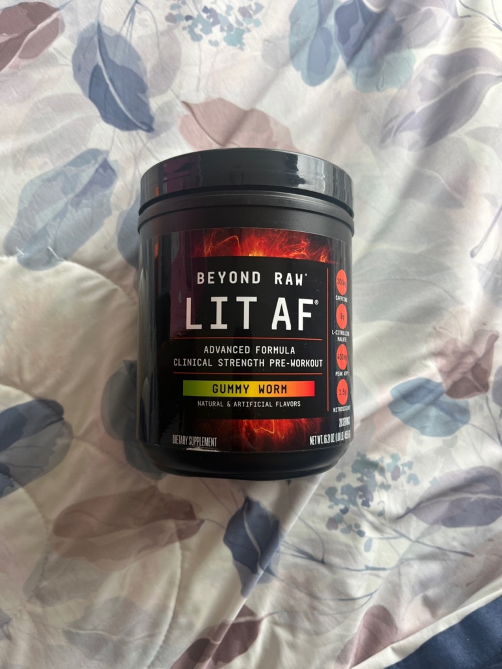 Workout Gummy Worm Caffeine See Pics